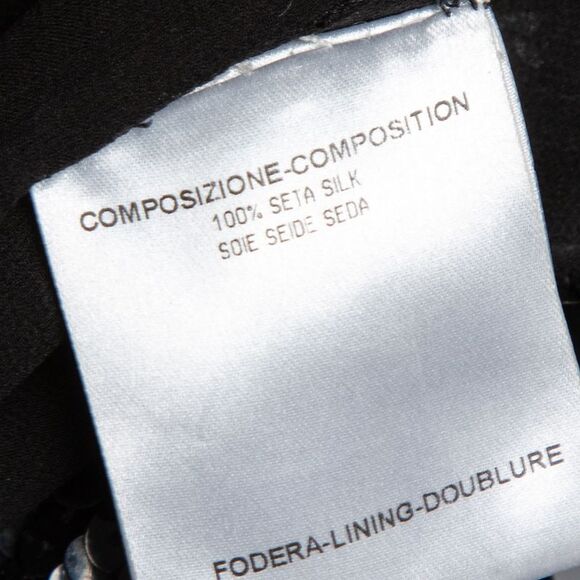 Alexander Mcqueen Black Sequinned Silk And Beaded Skull Pattern Sleeveless Top M